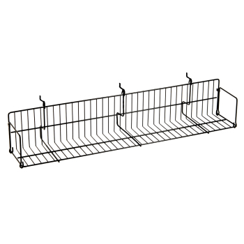 Grid Shelf 3 in. Wide x 48 in. Long - Black
