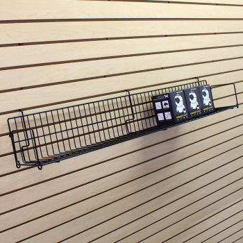 6 In. Deep Angled Slatwall Shelves