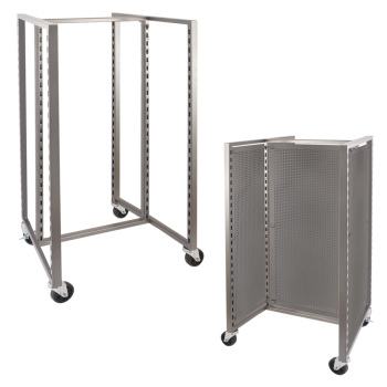 Di Simo 24 in. H Display Merchandiser with Casters 
