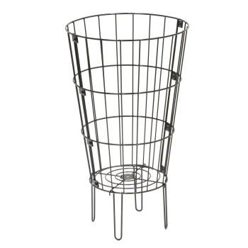 Black Single Round Dump Bin - 18 in Diameter