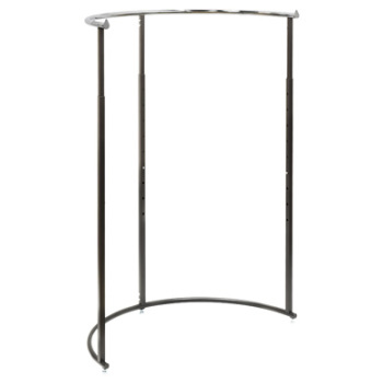 Gunmetal Half Round Clothing Rack