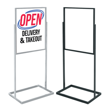 Floor Standing Poster & Sign Holders