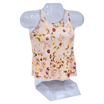 Female Freestanding Half Form - Clear
