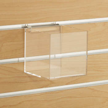 Acrylic Slatwall Bin
