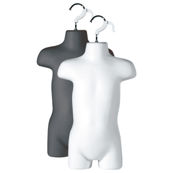 Toddler Clothing Molded Half Form With Hangin