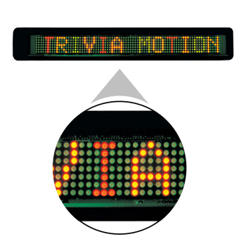 1 Line Multi-Color LED Message Board Display