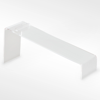 Slanted Acrylic Shoe Riser Display