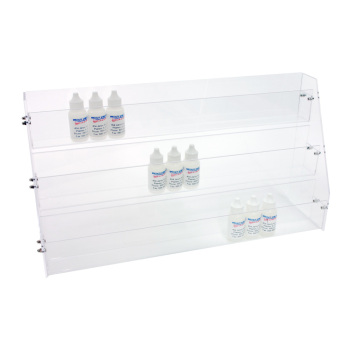 3 Tier Acrylic E-juice Bottle Display - 21 in. W x 5 1/2 in. D x 11 in. H