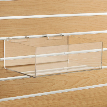 Acrylic Slatwall Trays For Slatwall