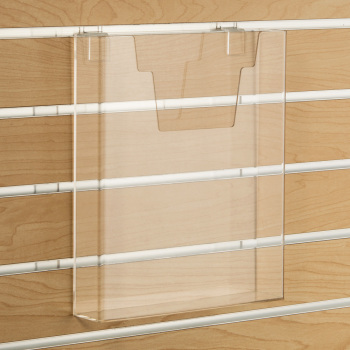 Acrylic Literature Holder for Slatwall
