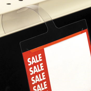 Gondola Shelf Channel Wobbler Sign Pocket Holder