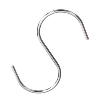 4 in. Chrome S Hooks - 10 per package