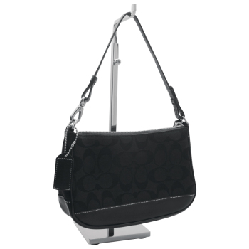 Single Sided Chrome Handbag Display