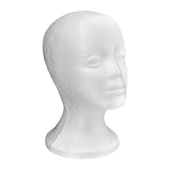 Woman's Styrofoam Display Head