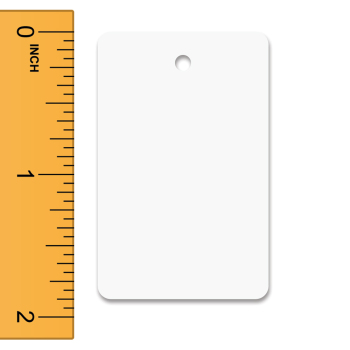 White Unstrung Price Tags 1000/Package