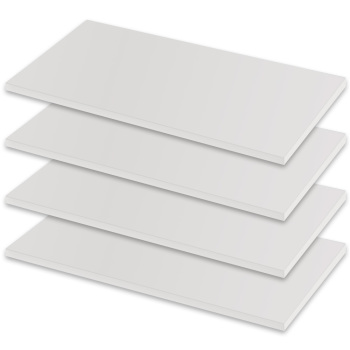  23 3/4 in White Laminate Shelves - 4 per Carton