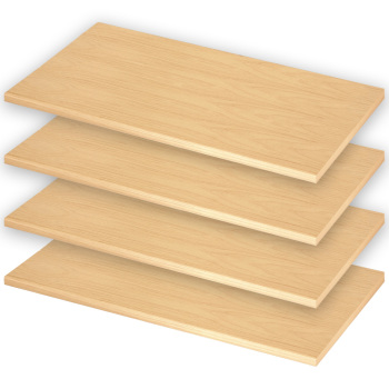 48 in. Maple Laminate Wood Shelves - 4 per Carton