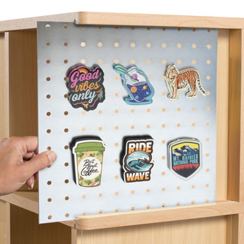12 X 12 Magnet Display Add-On Panel Insert For T-Shirt Floor Display Spinners  - 5 Pack