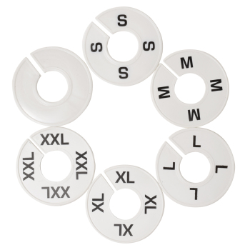 Round Assortment Size dividers - Pack of 36