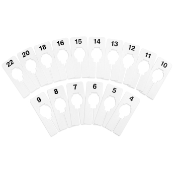 Rectangle Size Dividers Women Assortment - Pack of 48