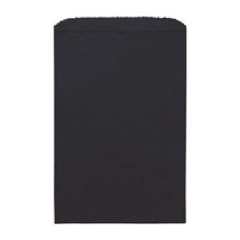 Black Paper Merchandise Bags- 8 1/2 X 11