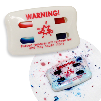 Security Ink Dye Tags -100 per pack