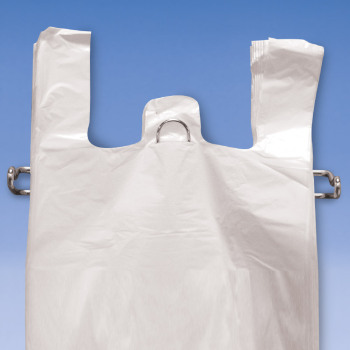Wall Mount T-shirt Bag Rack with Tab Holder - Chrome