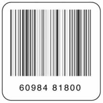 8.2 mhz barcode Non-Deactivatable Security Labels  2000 per roll