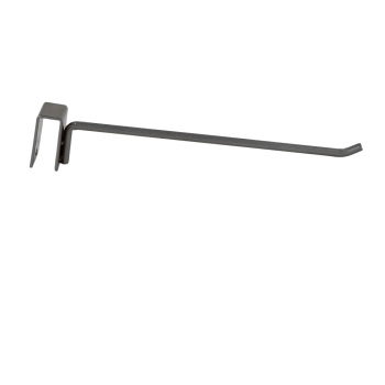 8" Gunmetal Hook For Hangrail 50/Box