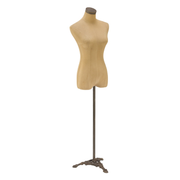 Female Fabric Covered Body Dress Form