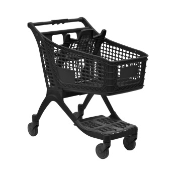 All-Plastic Grocery Shopping Carts Are Rust-Free Shopping Carts - 130 Liters