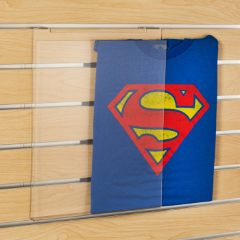 Acrylic T Shirt Display for Slatwall