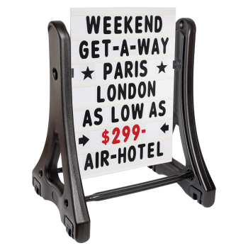 Swinger Sidewalk Sign - 24 in. W X 36 in. H