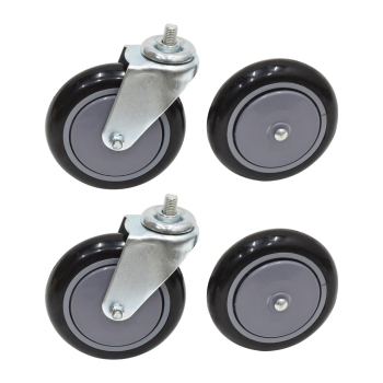 Set Of 4 Replacement Casters For #9662 & #9663 Shopping Carts