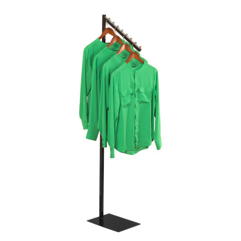 1-Way Clothing Rack With Waterfall Arm