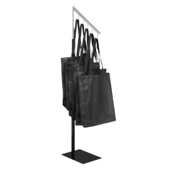 Single Arm Adjustable Floor Standing Bag Stand