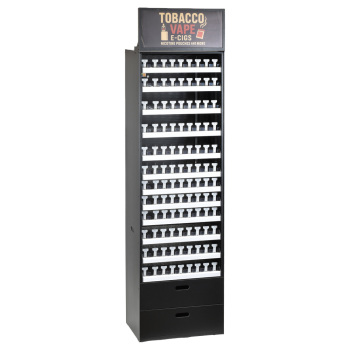 Lighted Floor Standing Tobacco Display - holds up to 1404 packs 