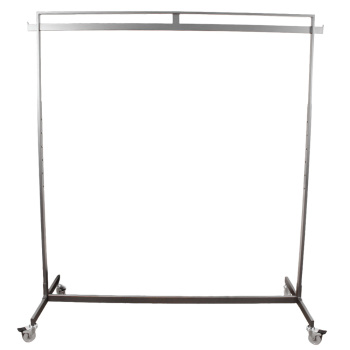 Gunmetal Ballet Bar Rack W/Casters