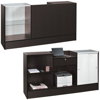 Fully Assembled All In One Counter System