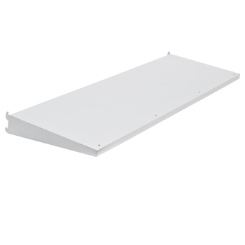 White Metal Shelf for Slotted Standards 48 in. L x 16 in. W