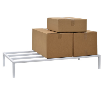 1200 Lb Capacity White Dunnage Rack - 48 X 24 X 8 Steel Frame