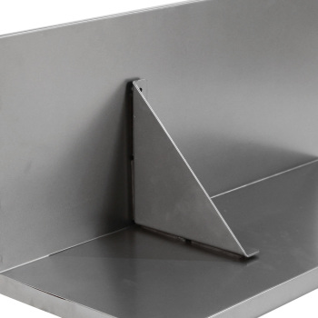 7" Gunmetal Divider (To Subdivide Product On A 8" -10" Trade Pan Shelf) Box Of 2