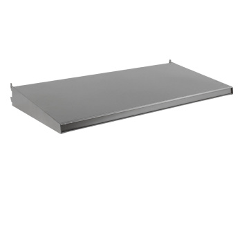 36"W X 18"D Gunmetal Text Flat Shelf Box Of 2