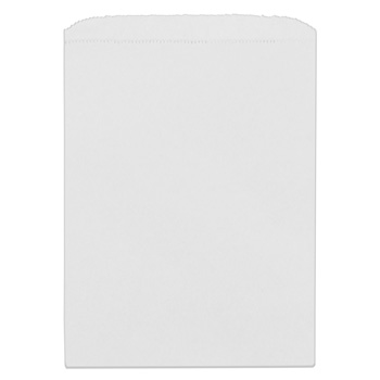 White Paper Merchandise Bag- 8.5 x 11 - Box of 1000