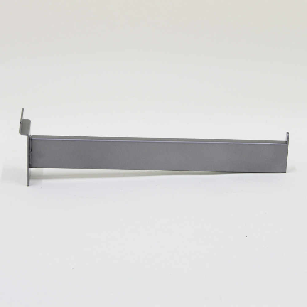 12 in. Gunmetal Faceout For Slatwall Box Of 10