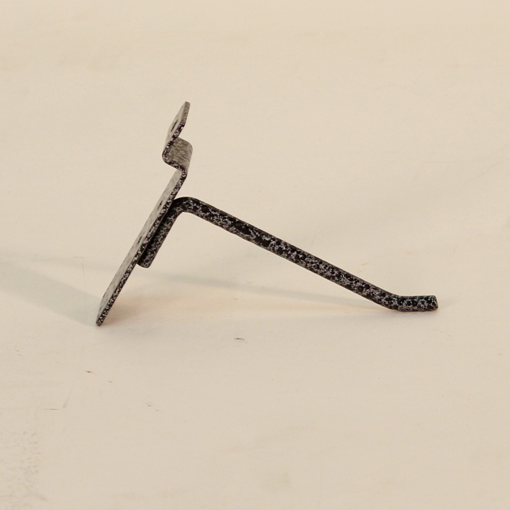 4" Gunmetal Display Hook for Slatwall