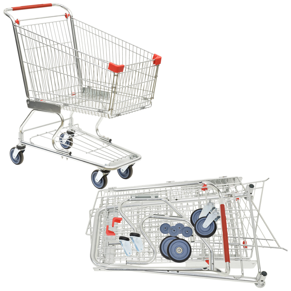 Freight Saving Metal Shopping Carts