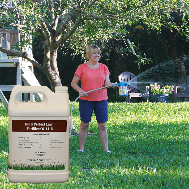 Bill's Perfect Lawn Fertilizer 6-11-5 gallon 