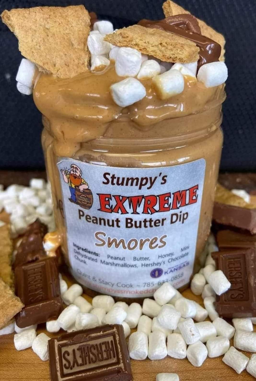 S'mores Extreme Peanut Butter Dip (8oz)