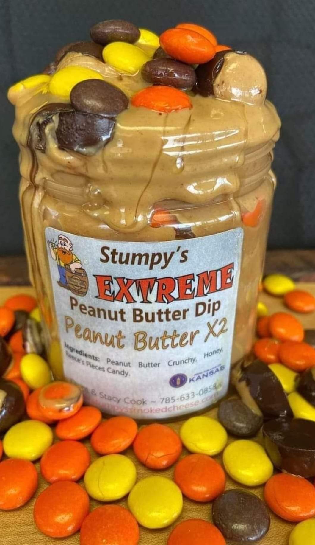 Product Image of Peanut Butter X2 Extreme Peanut Butter Dip (8oz)